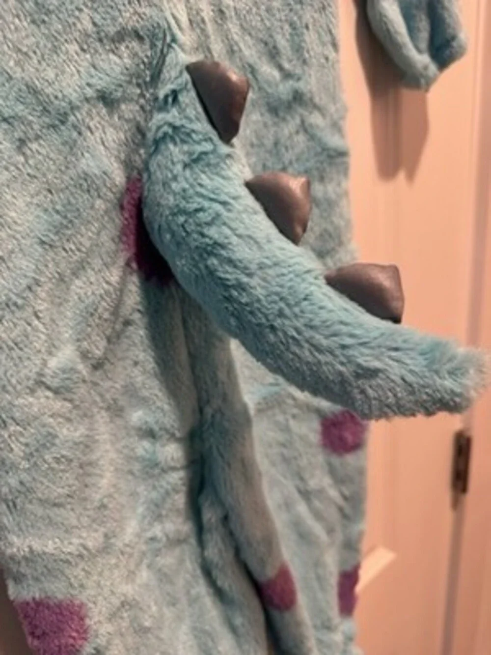 Spirit Disney Pixar Monsters Inc Sulley Toddler Hooded Costume 3T-4T